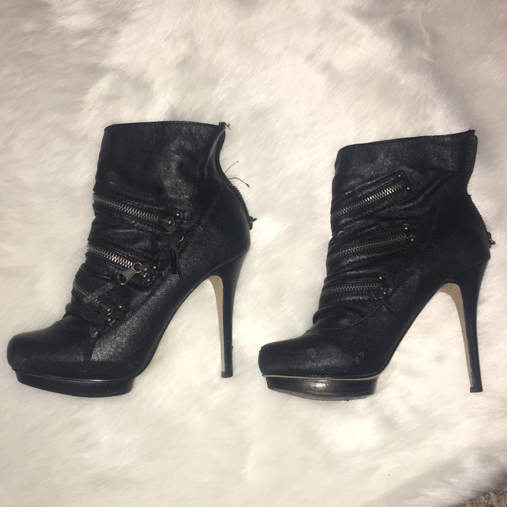 Black Heel Boots